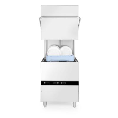 Myčka nádobí s odsavačem par - elektricky ovládaná, HENDI, Kitchen Line, 400V/8600W, 750x880x(H)1412mm | 231340